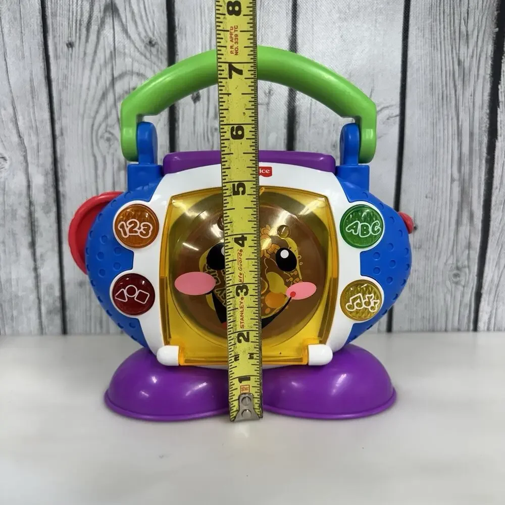 Fisher-Price Laugh & Learn Sing-with-Me CD Player Music Toy 2008 3 Discs Works